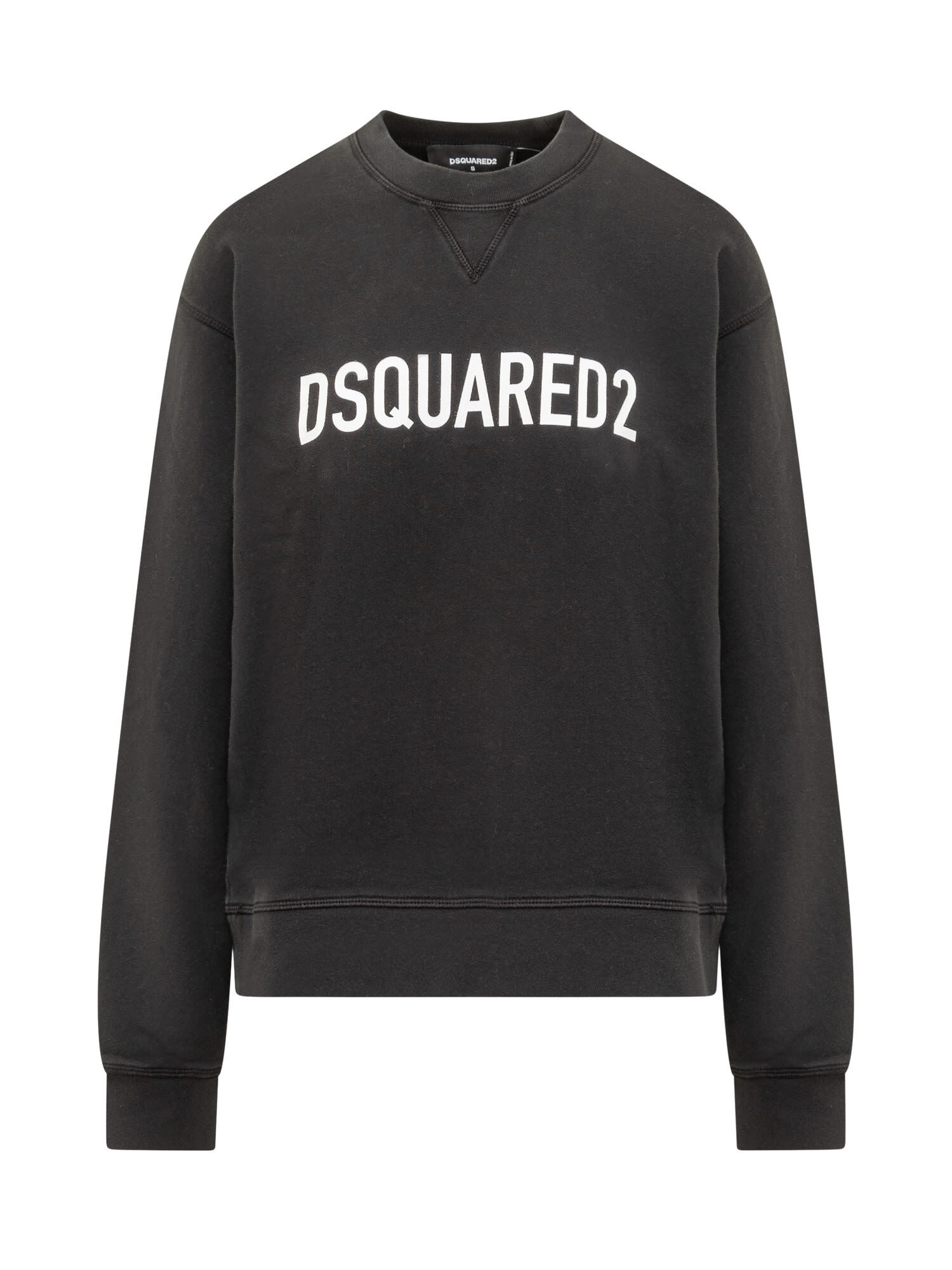 DSQUARED2 ディースクエアード ブラック BLACK トレーナー レディース 秋冬2023 S75GU0428S25538_900 【関税・送料無料】【ラッピング無料】 ia