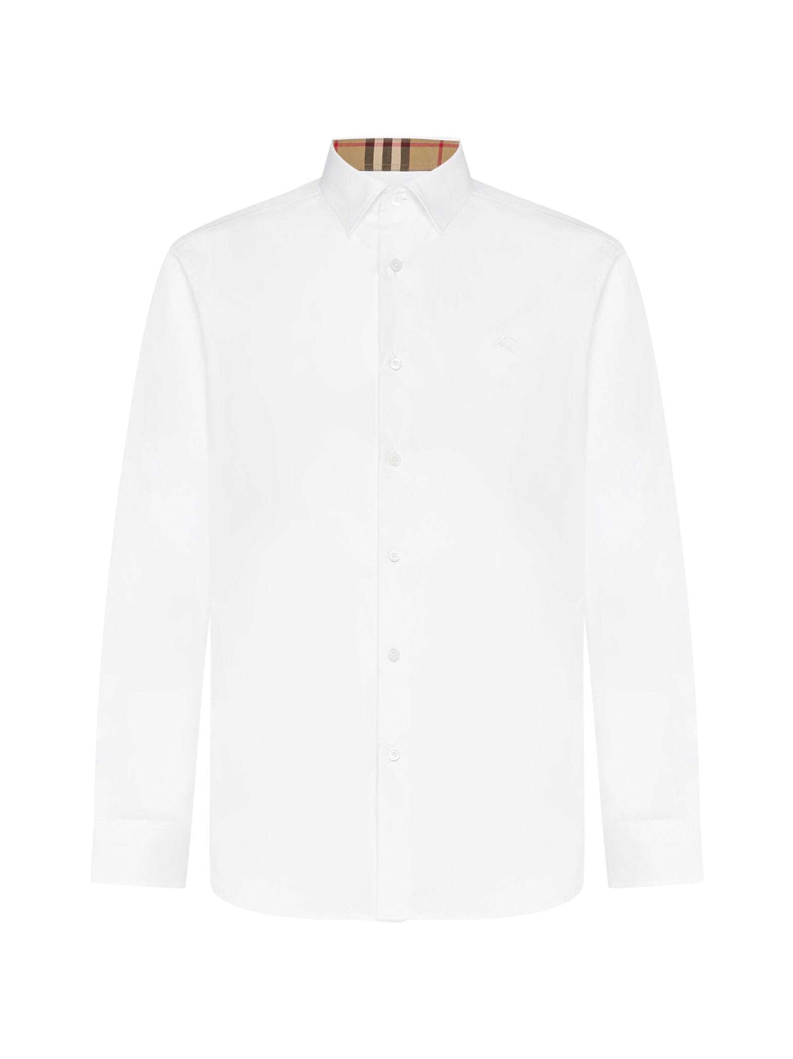 BURBERRY バーバリー ホワイト White シャツ メンズ 秋冬2023 8071465_A1464 【関税・送料無料】【ラッピング無料】 ia