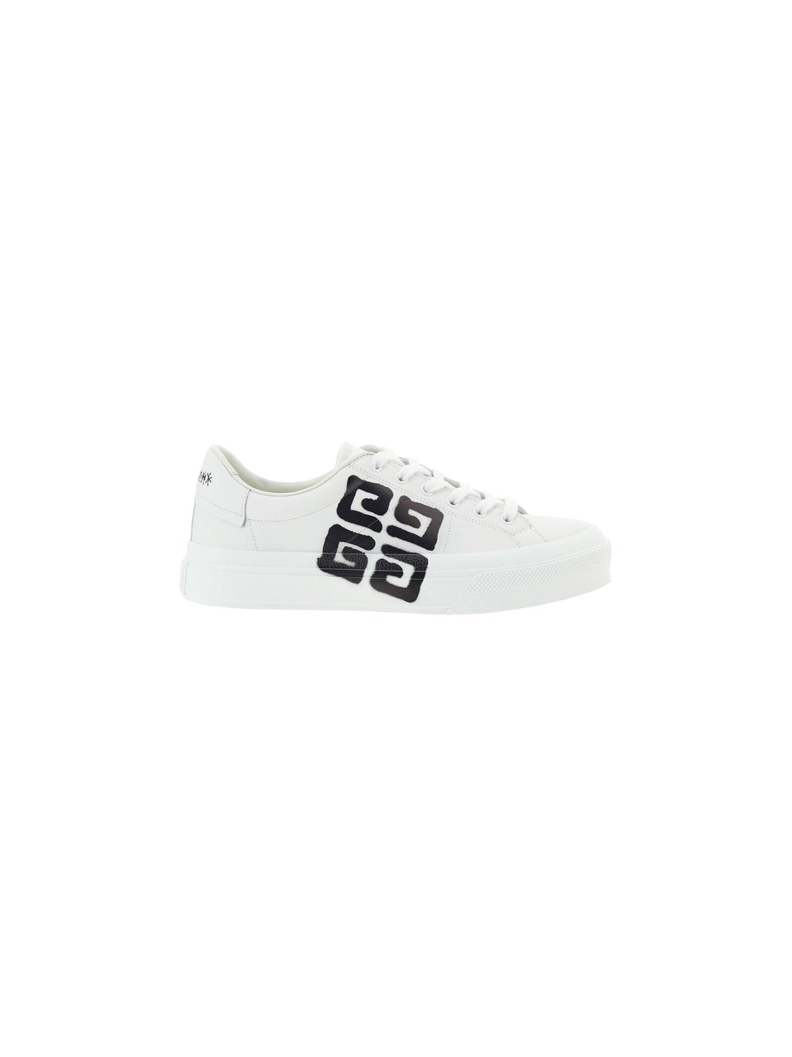 GIVENCHY ジバンシィ ホワイト White/black スニーカー メンズ 秋冬2023 BH005VH13P116 【関税・送料無料】【ラッピング無料】 ia