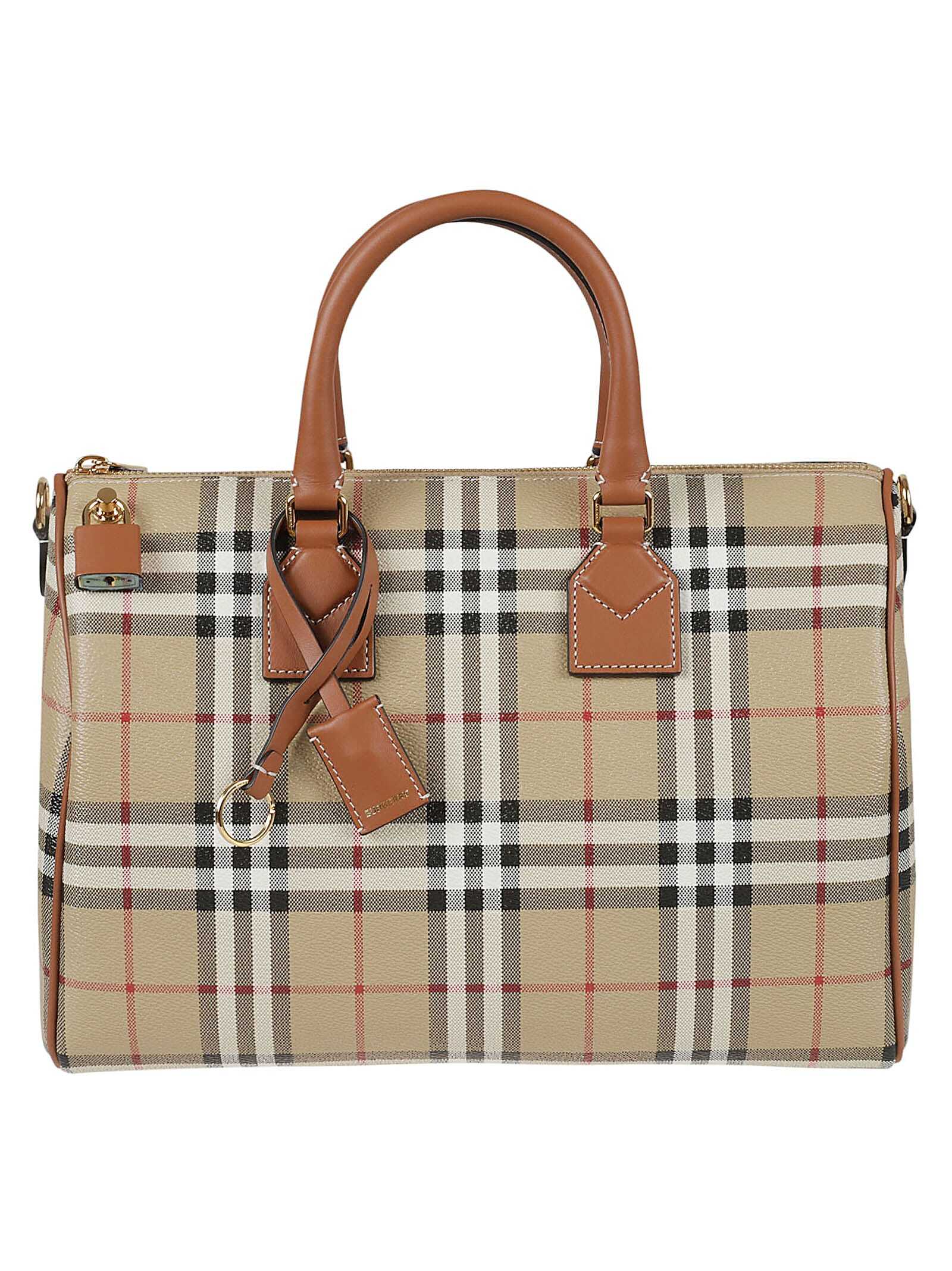 バーバリー トートバッグ（レディース） BURBERRY バーバリー ベージュ Beige トートバッグ レディース 秋冬2023 8071355_A9534 【関税・送料無料】【ラッピング無料】 ia