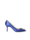 【15,000円以上1,000円OFF!!】 MANOLO BLAHNIK マノロ ブラニク ブルー Blue パンプス レディース 秋冬2023 HANGISI_CLC 9XX-0316-00424326 【関税・送料無料】【ラッピング無料】 ia