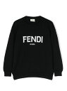 FENDI FENDI スウェット ボーイズ 秋冬2023 JUG147.AOCH F0GME BLACK 【関税・送料無料】【ラッピング無料】 ia