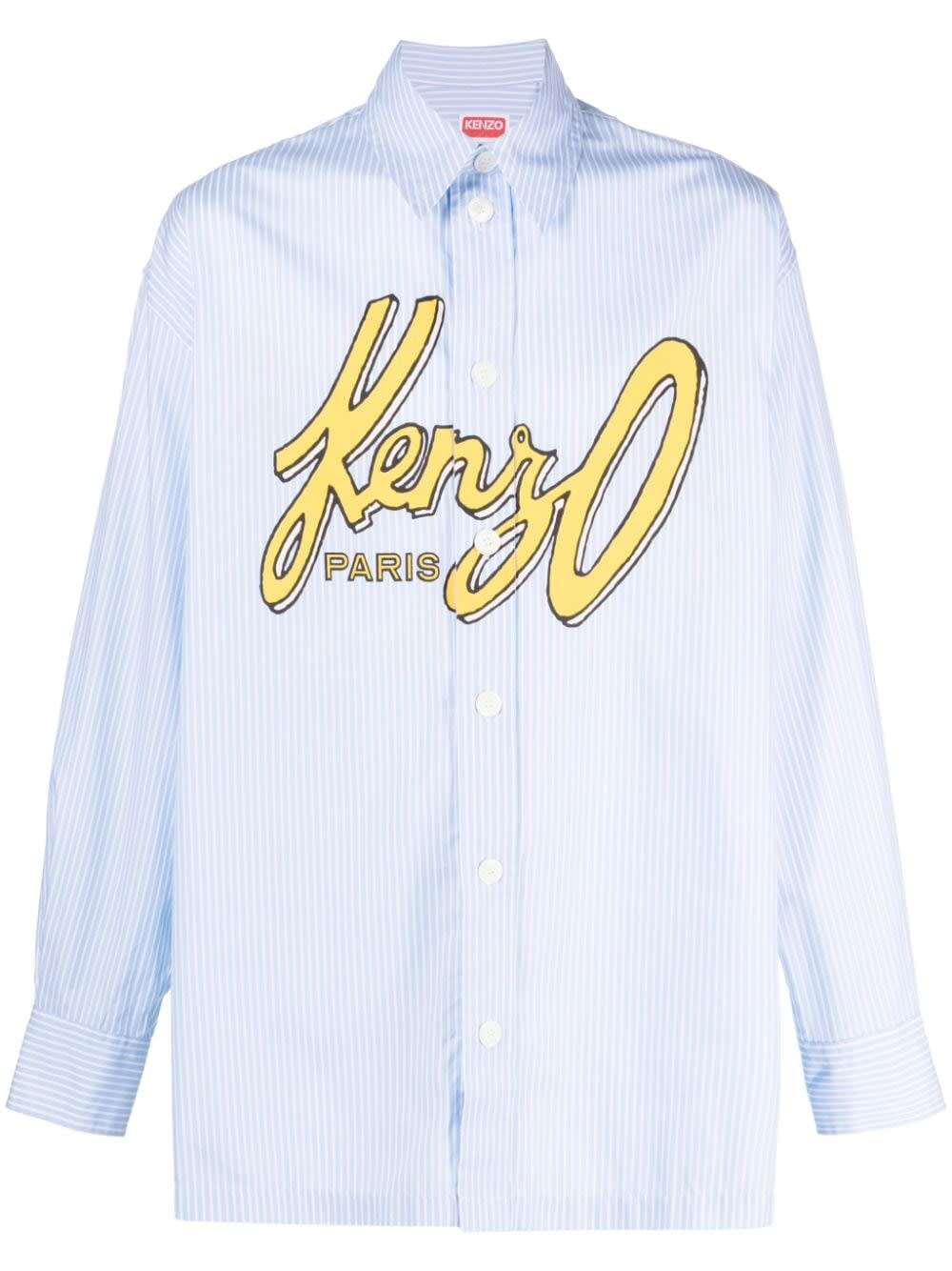 【土日限定クーポン配布中 】 KENZO ケンゾー シャツ メンズ 秋冬2023 FD65CH5109LM_64 【関税・送料無料】【ラッピング無料】 ia