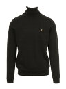 フレッドペリー 【15,000円以上1,000円OFF!!】 FRED PERRY フレッド ペリー ブラック BLACK ニットウェア メンズ 秋冬2023 K9552 198 【関税・送料無料】【ラッピング無料】 ia