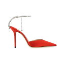 JIMMY CHOO ジミーチュウ レッド Rosso パンプス レディース 春夏2022 SAEDA100BGH REDCRYSTAL 【関税・送料無料】【ラッピング無料】 ia