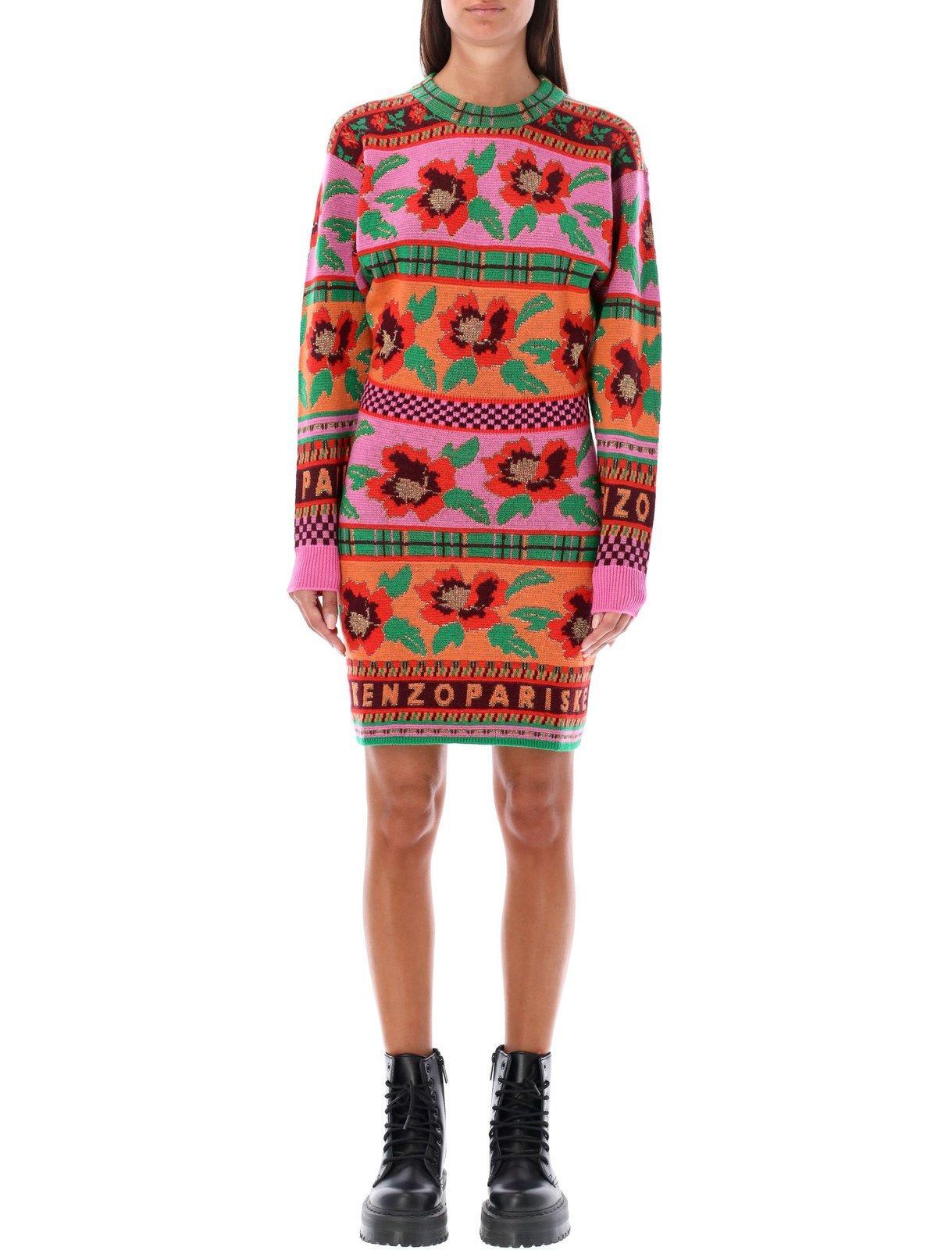 KENZO ケンゾー ドレス レディース 秋冬2023 FD62R04203CJ 22 【関税・送料無料】【ラッピング無料】 iaのサムネイル