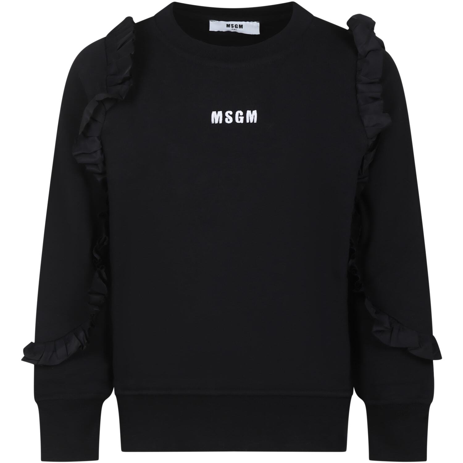 MSGM २ ֥å Black ȥåץ 륺 2023 F3MSJGSW190 110 ڴǡ̵ۡڥåԥ̵ ia