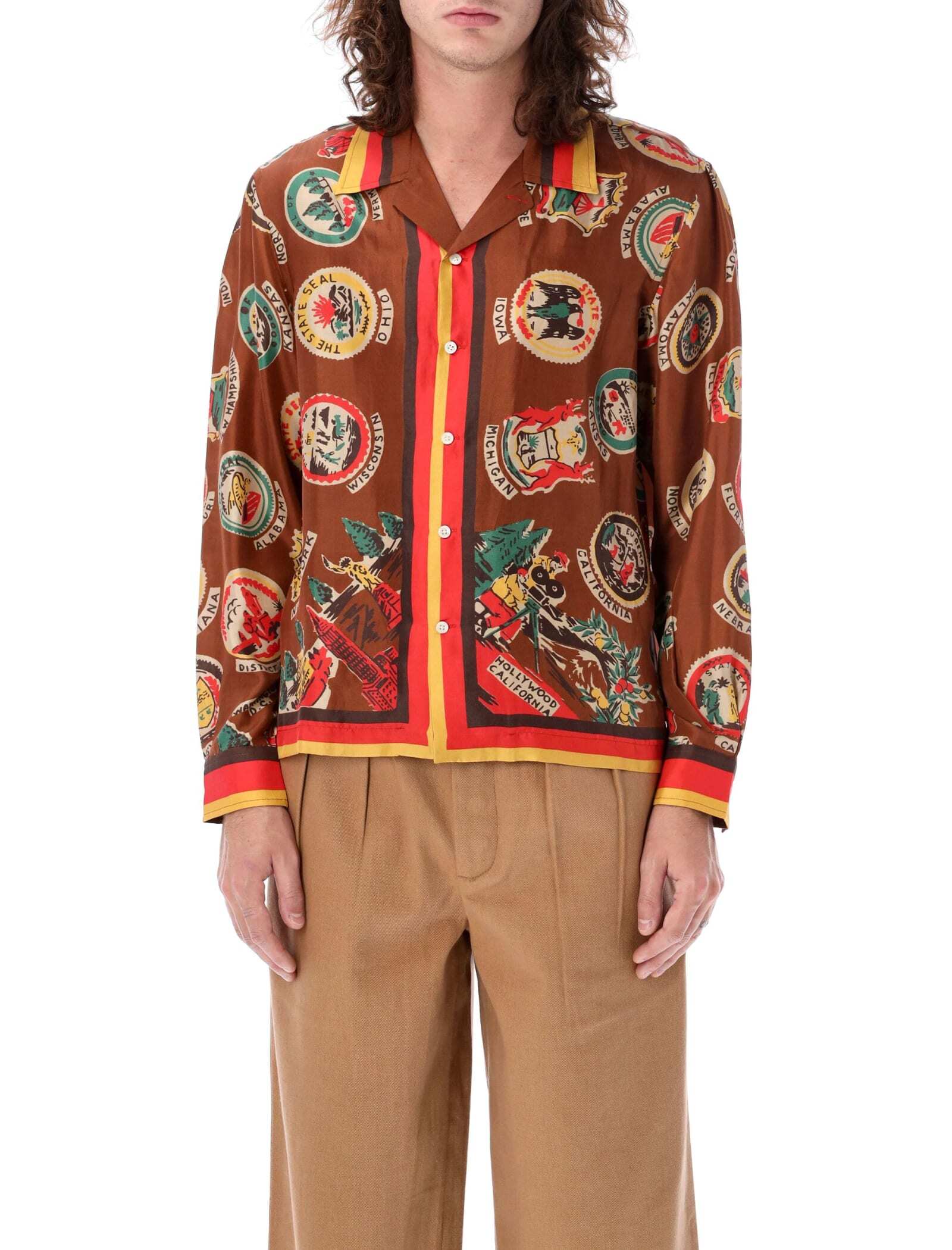 BODE ボーディ マルチカラー MULTICOLOR シャツ メンズ 春夏2024 MRF23SH049MULTI 【関税・送料無料】【ラッピング無料】 iaのサムネイル