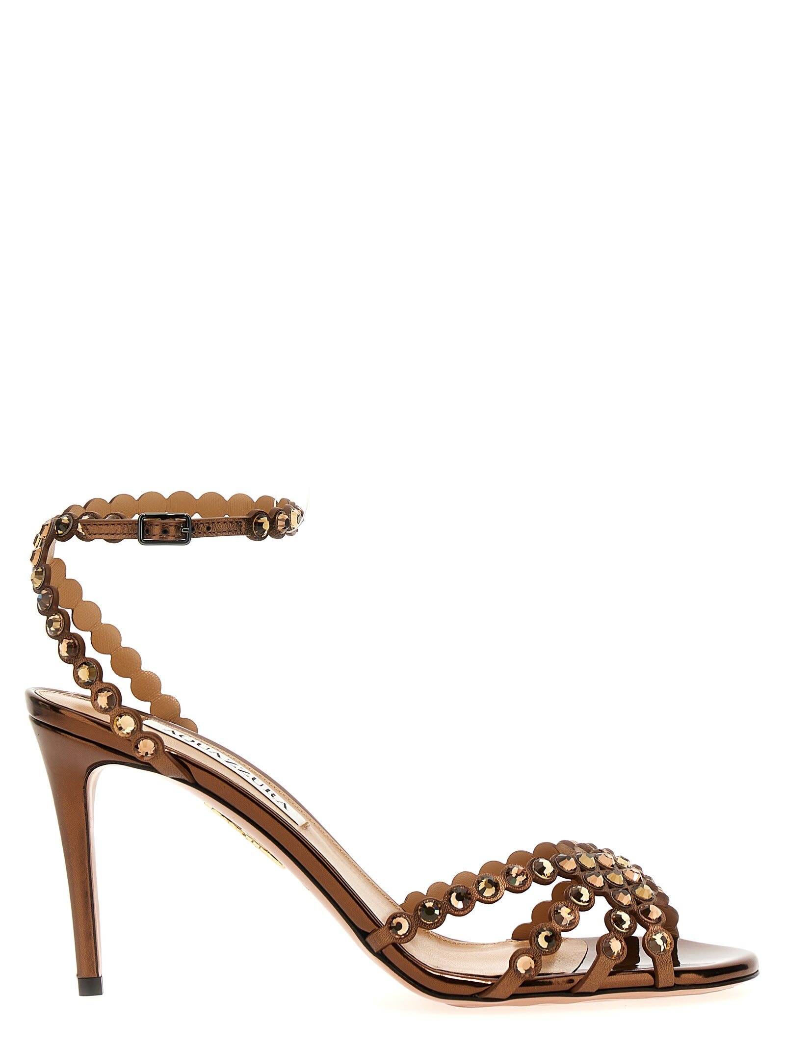 AQUAZZURA アクアズーラ ブラウン Brown サンダル レディース 春夏2024 TQLMIDS0SPIESPRESSO 【関税・送料無料】【ラッピング無料】 ia