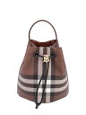 バーバリー トートバッグ（レディース） 【15,000円以上1,000円OFF!!】 BURBERRY バーバリー ブラウン Brown トートバッグ レディース 春夏2024 8069655 A8900 【関税・送料無料】【ラッピング無料】 ia