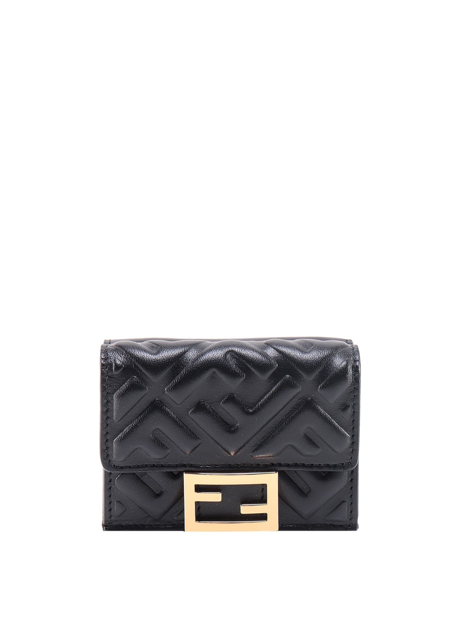 フェンディ 財布（レディース） FENDI フェンディ ブラック Black 財布 レディース 春夏2024 8M0395AAJD F0KUR 【関税・送料無料】【ラッピング無料】 ia