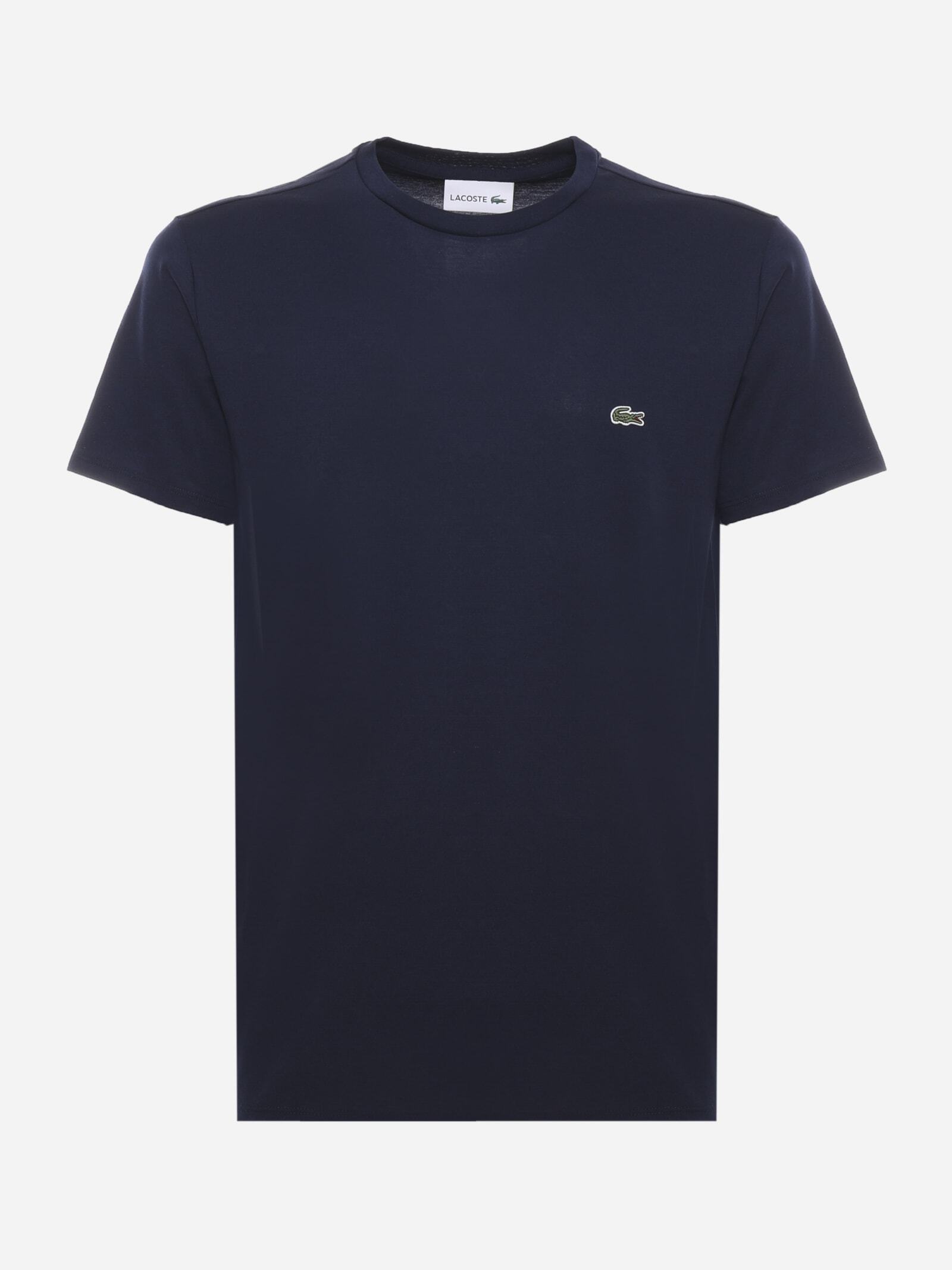 【10周年記念クーポン！P4倍！】 LACOSTE ラコステ ネイビー Marine Tシャツ メンズ 春夏2024 TH6709 166 MARINE 【関税・送料無料】【ラッピング無料】 ia