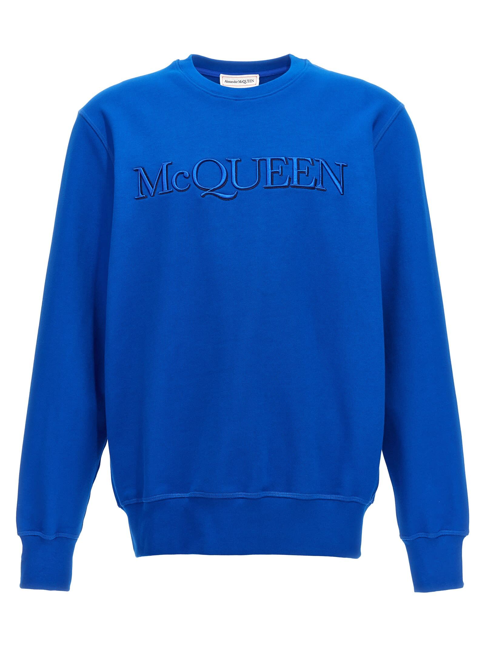 ALEXANDER MCQUEEN アレキサンダー マックイーン ブルー Blue トレーナー メンズ 秋冬2023 688719QVX96_4155 【関税・送料無料】【ラッピング無料】 ia