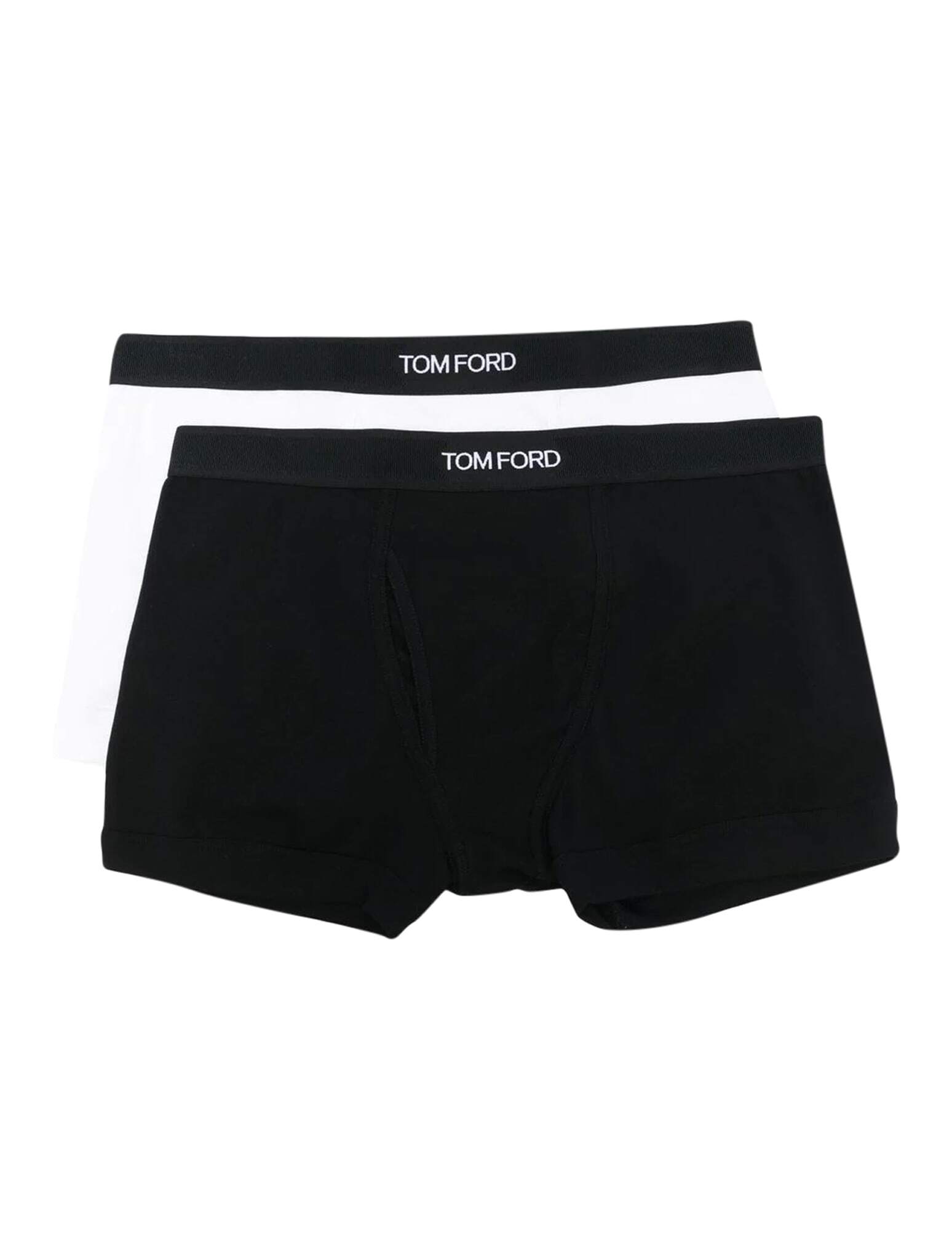 TOM FORD トム フォード アンダーウェア メンズ 春夏2024 T4XC31040 999 BLACK WHITE 【関税・送料無料】【ラッピング無料】 ia