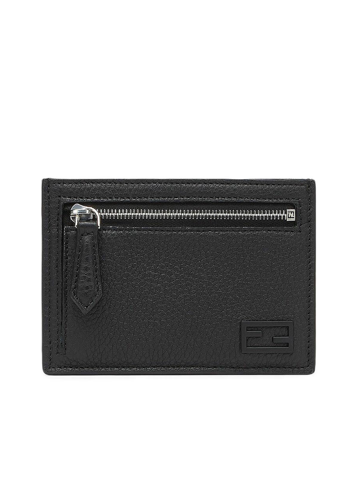 【土日限定クーポン配布中！】 FENDI フェンディ ブラック Black 財布 メンズ 秋冬2023 7M0310AG0L F0QA1 BLACK 【関税・送料無料】【ラッピング無料】 ia