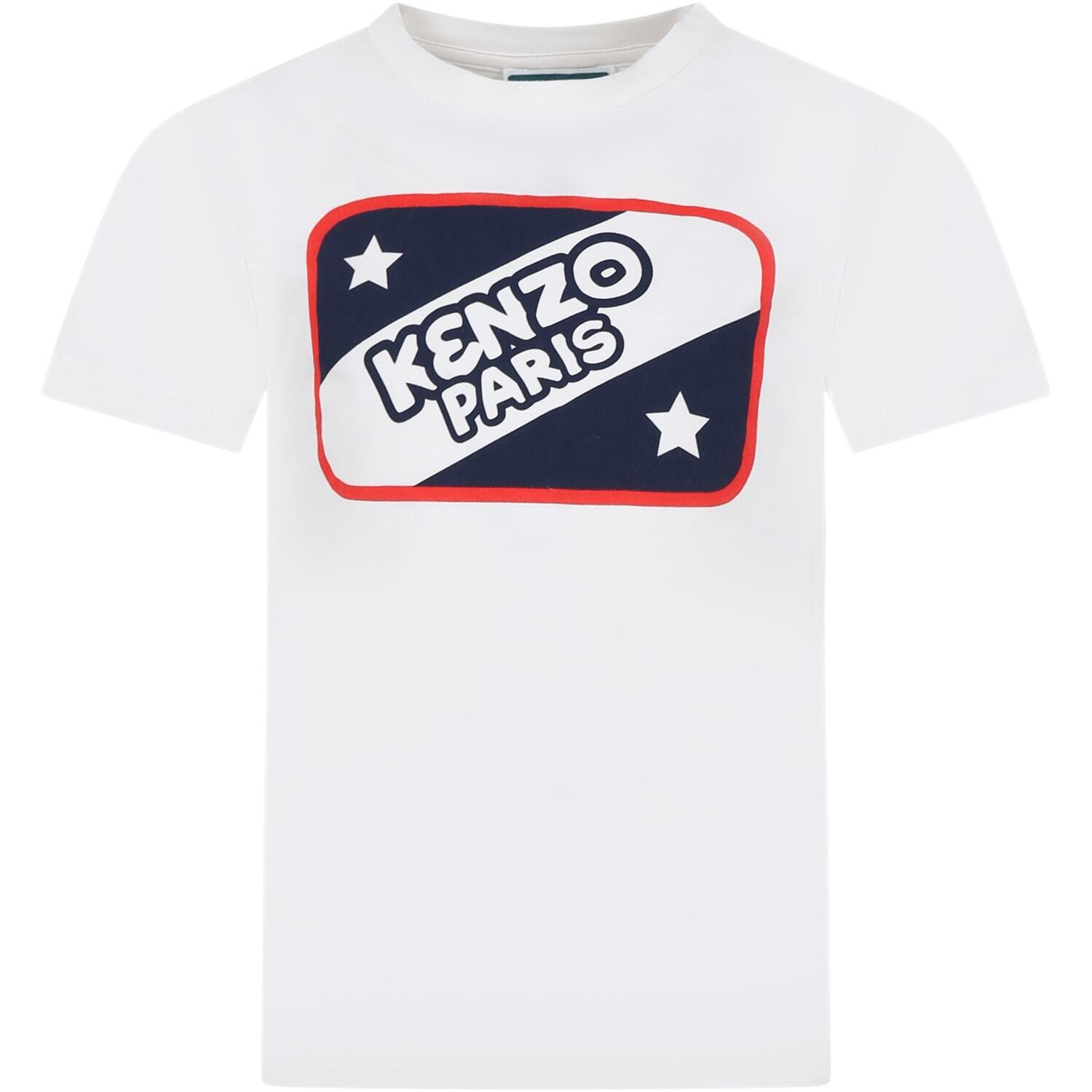 KENZO 󥾡 ۥ磻 White ȥåץ ܡ ղ2024 K60347 121 ڴǡ̵ۡڥåԥ̵ ia