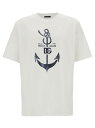 ドルチェ&ガッバーナ 【15,000円以上1,000円OFF!!】 DOLCE&GABBANA ドルチェ&ガッバーナ ホワイト White Tシャツ メンズ 春夏2024 G8RK6TG7LGYW0800 【関税・送料無料】【ラッピング無料】 ia