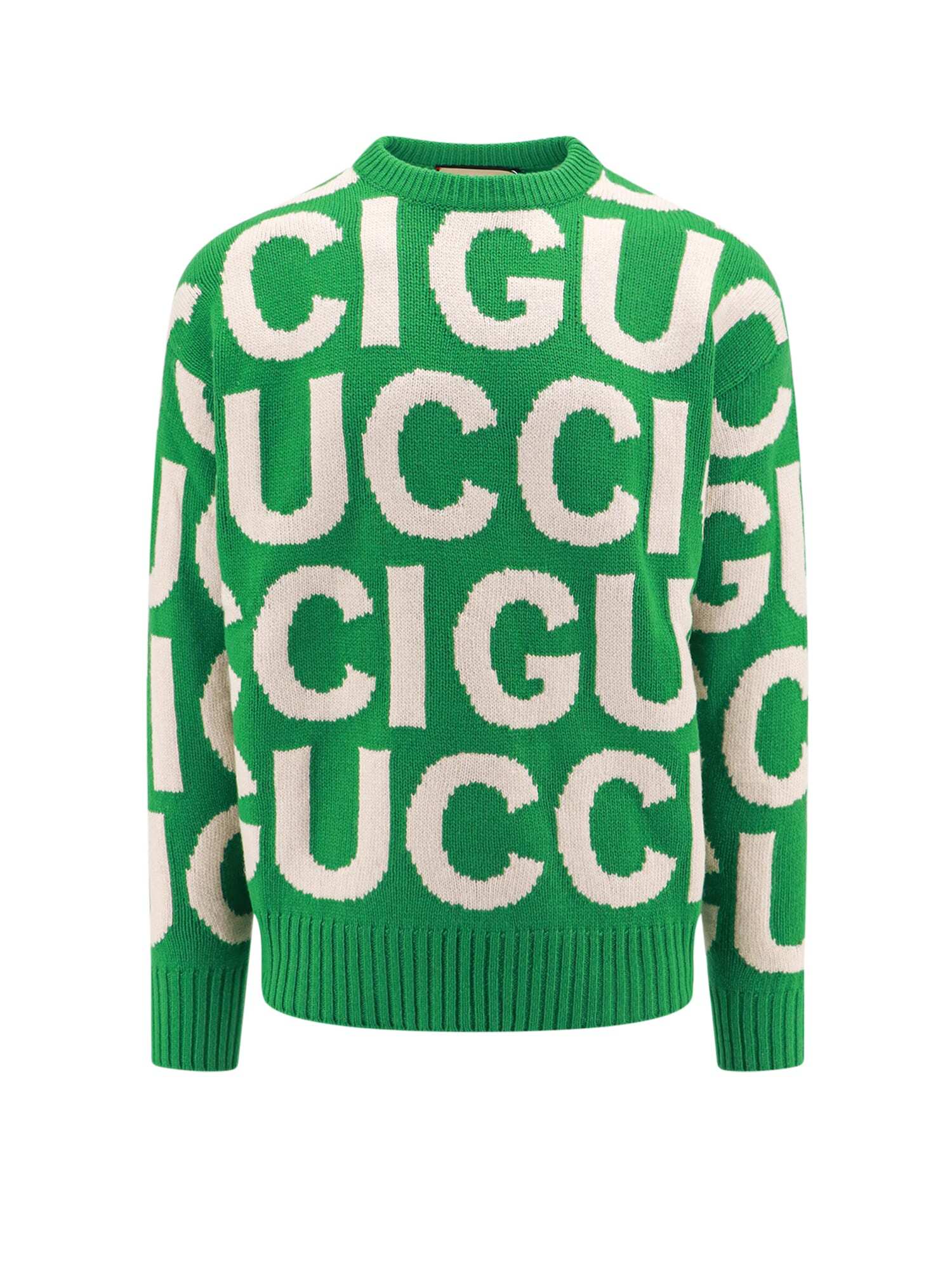 GUCCI グッチ グリーン Green ニットウェア メンズ 春夏2024 763672XKDLV 3521 【関税・送料無料】【ラッピング無料】 ia