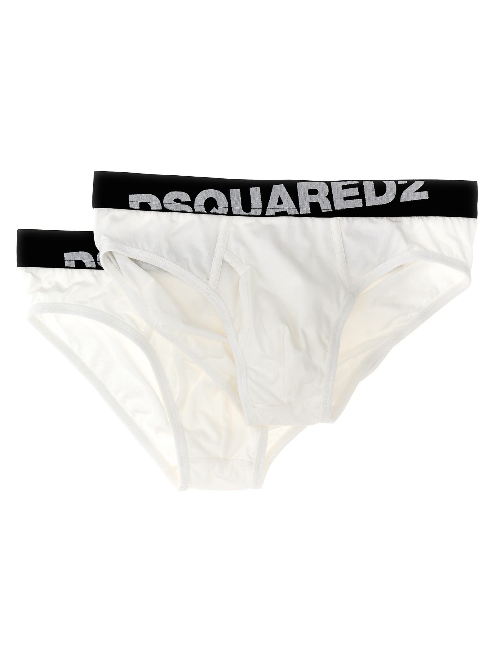 DSQUARED2 ディースクエアード ホワイト White/Black アンダーウェア メンズ 春夏2024 DCX670030ISA01100 【関税・送料無料】【ラッピング無料】 ia