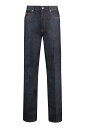 FERRAGAMO フェラガモ ブルー Denim デニム メンズ 春夏2024 143676_771171 【関税・送料無料】【ラッピング無料】 ia