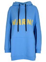 【15,000円以上ご購入で1,000円OFF！】 MARNI マルニ ブルー Blue トレーナー レディース 春夏2024 FLJE0157P1USCS52LOB44 【関税・送料無料】【ラッピング無料】 ia