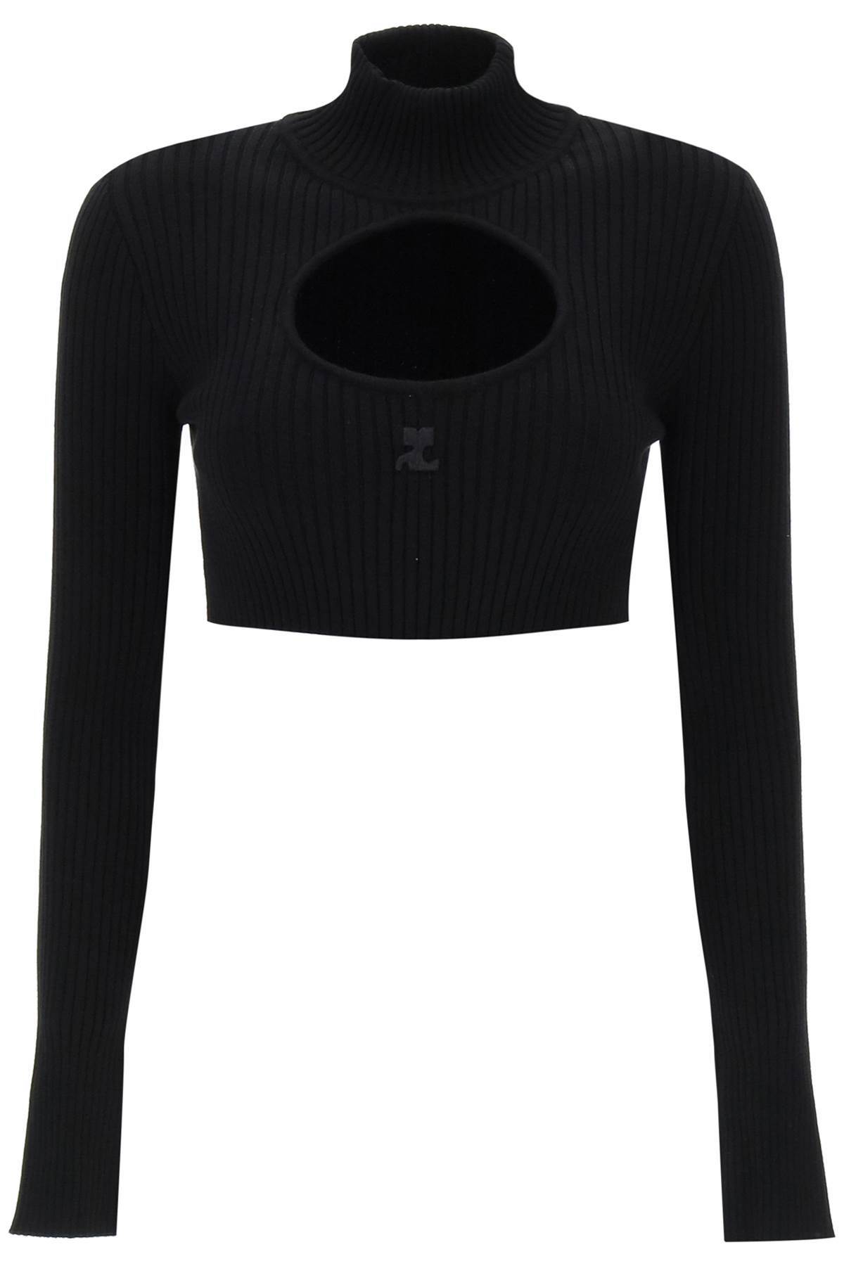 【土日限定クーポン配布中！】 COURREGES クレージュ ブラック Black トップス レディース 春夏2024 423MPU122FI0001 9999 BLACK 【関税・送料無料】【ラッピング無料】 ia