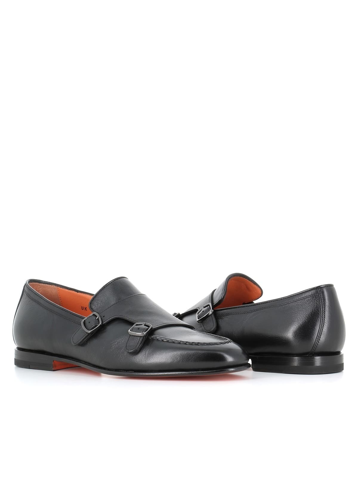 SANTONI サントーニ ブラック Black ローファー メンズ 春夏2024 MCNC1684SA3BSLFN01 PAGODA-SLFN01 【関税・送料無料】【ラッピング無料】 ia