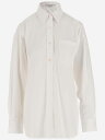 【15,000円以上1,000円OFF 】 STELLA MCCARTNEY ステラ マッカートニー シャツ レディース 春夏2024 620044 3CU100 9000 PURE WHITE 【関税 送料無料】【ラッピング無料】 ia