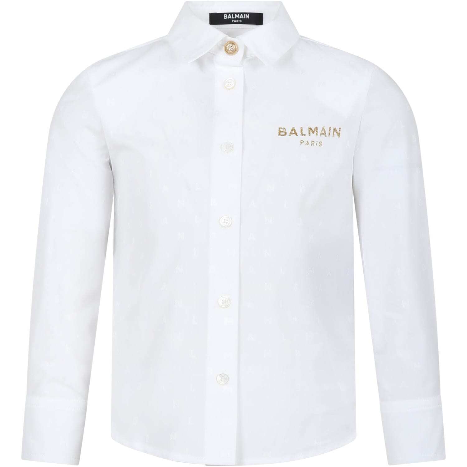 BALMAIN Хޥ ۥ磻 White  륺 ղ2024 BU5A50 P0366 100 ڴǡ̵ۡڥåԥ̵ ia