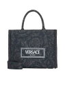 【15,000円以上1,000円OFF!!】 VERSACE ヴェルサーチ ブラック Black トートバッグ レディース 春夏2024 10115641A097412BM0V 【関税・送料無料】【ラッピング無料】 ia