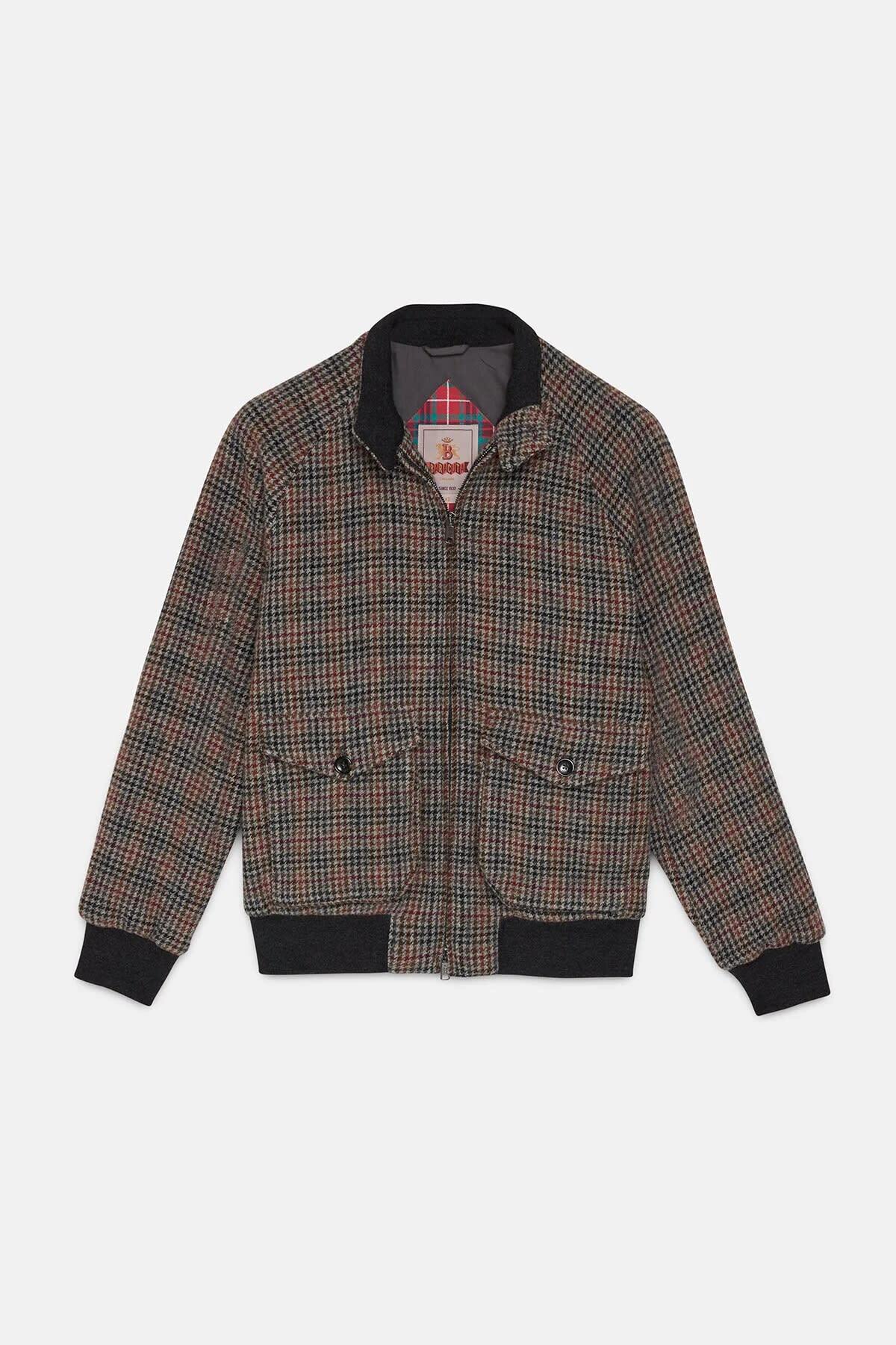 BARACUTA WPbg Y H~2023 BRCPS1003.UT2715 104 HOUNDSTOOTH GREY y֐ŁEzybsOz ia