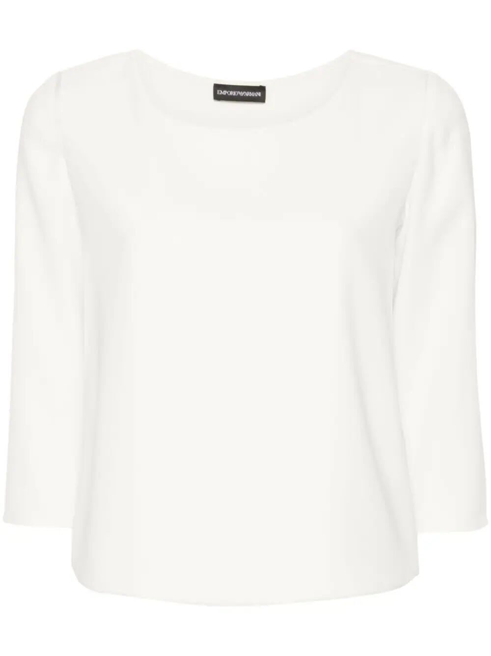 EMPORIO ARMANI エンポリオ アルマーニ ホワイト White シャツ レディース 春夏2024 E3NC1D.2NWAZ 0101 WHITE 【関税・送料無料】【ラッピング無料】 ia