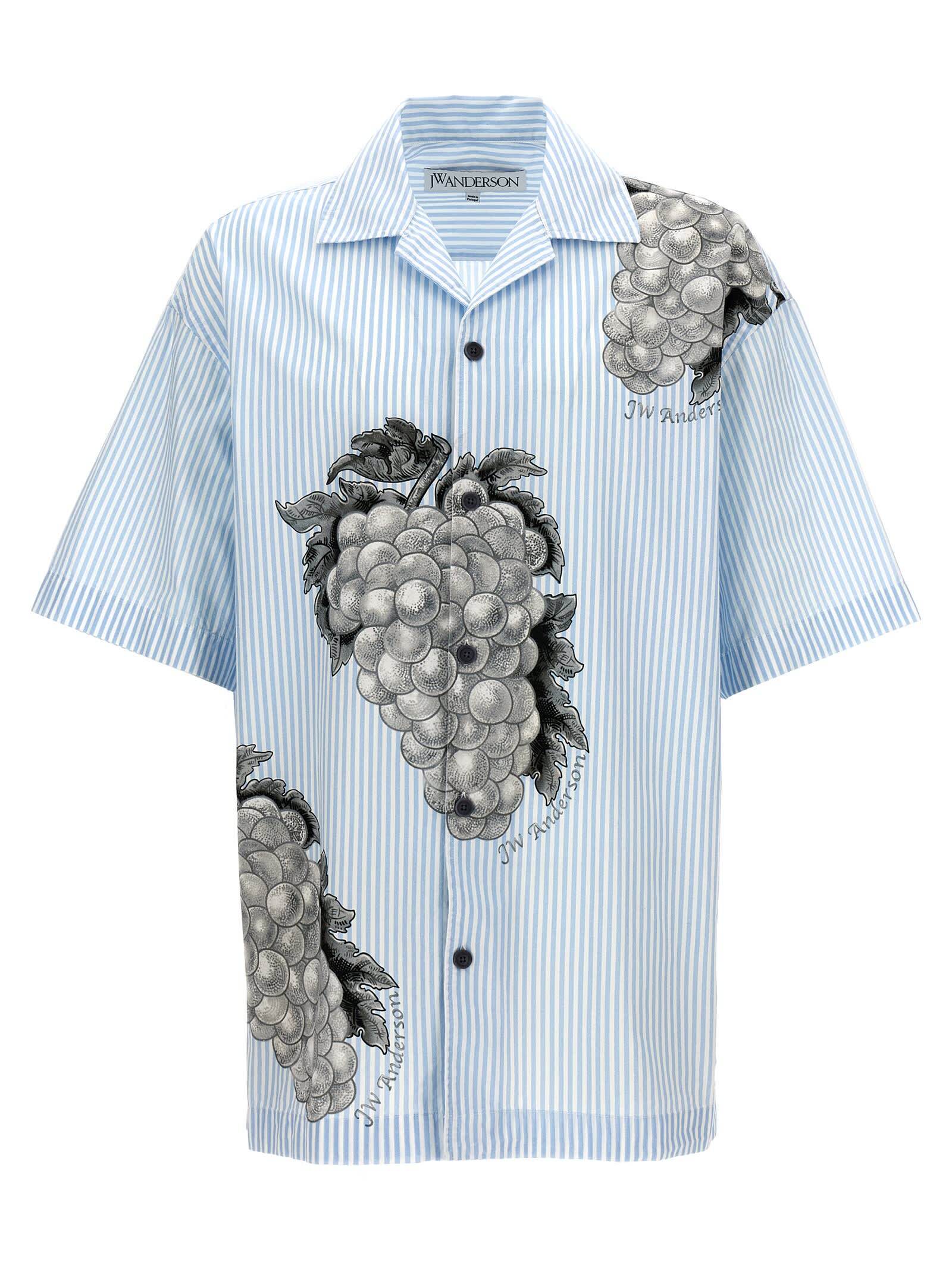 J.W. ANDERSON ジェイ ダブリュー アンダーソン ブルー Light Blue シャツ メンズ 春夏2024 SH0286PG1523804 【関税・送料無料】【ラッピング無料】 iaのサムネイル