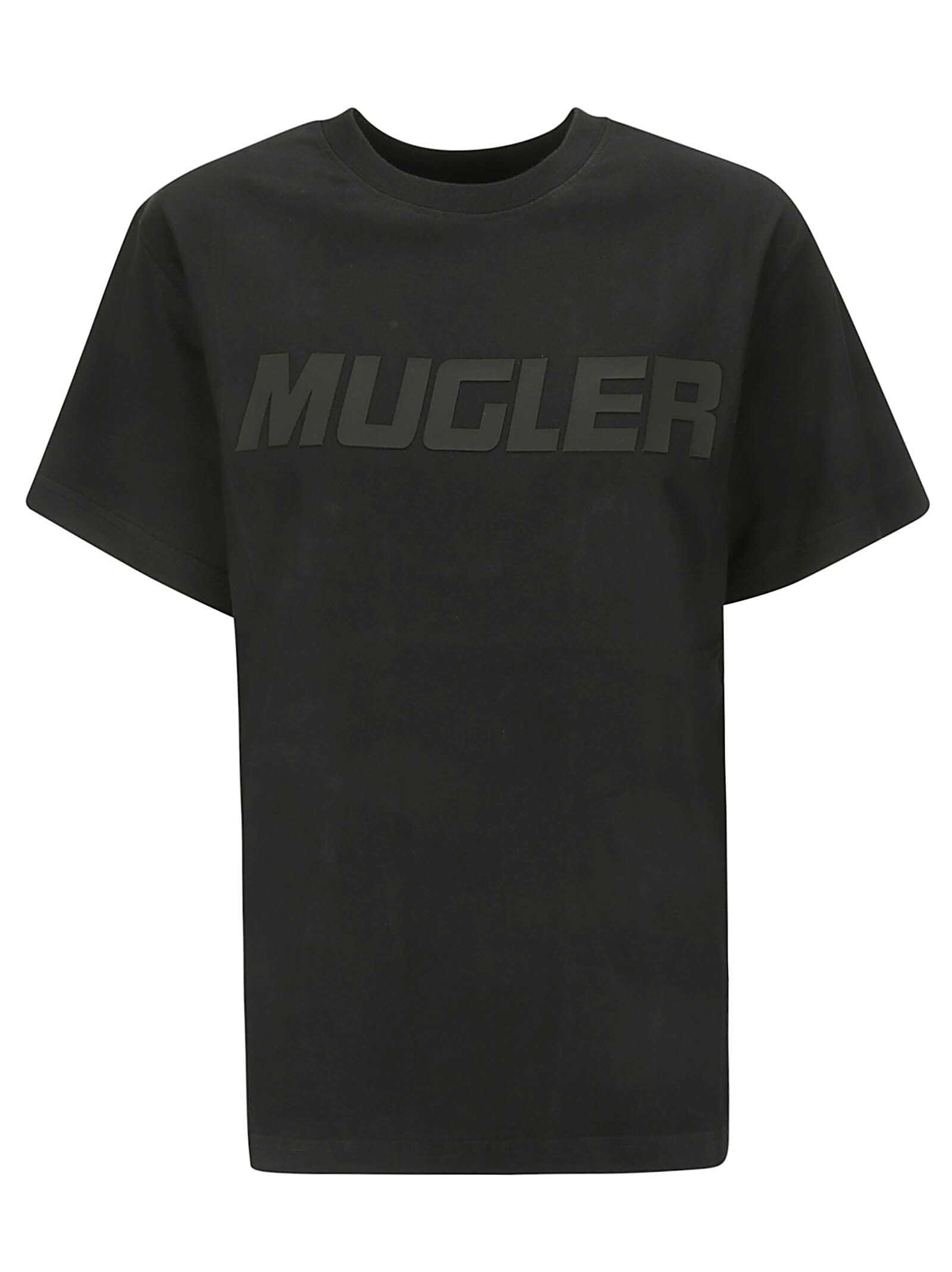 MUGLER ミュグレー ブラック BLACK Tシャツ レディース 春夏2024 24P3TS0099D284 1999 【関税・送料無料】【ラッピング無料】 ia