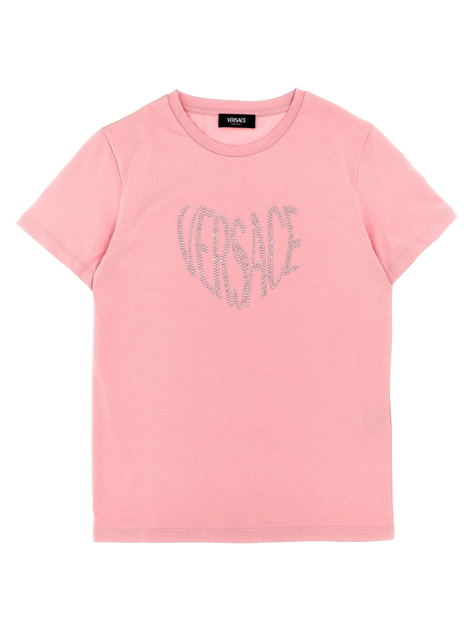  VERSACE ヴェルサーチェ ピンク Pink トップス ガールズ 春夏2024 10000521A097092PR20  ia