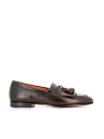 【15,000円以上ご購入で1,000円OFF！】 SANTONI サントーニ ブラウン Brown ローファー メンズ 春夏2024 MCNI873ISA4BPMCM73 TESTA DI MORO 【関税・送料無料】【ラッピング無料】 ia