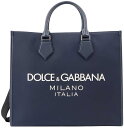 DOLCE&GABBANA ドルチェ&ガッバーナ ブルー Blue トートバッグ メンズ 春夏2024 BM2271AG182 8C653 【関税・送料無料】【ラッピング無料】 ia