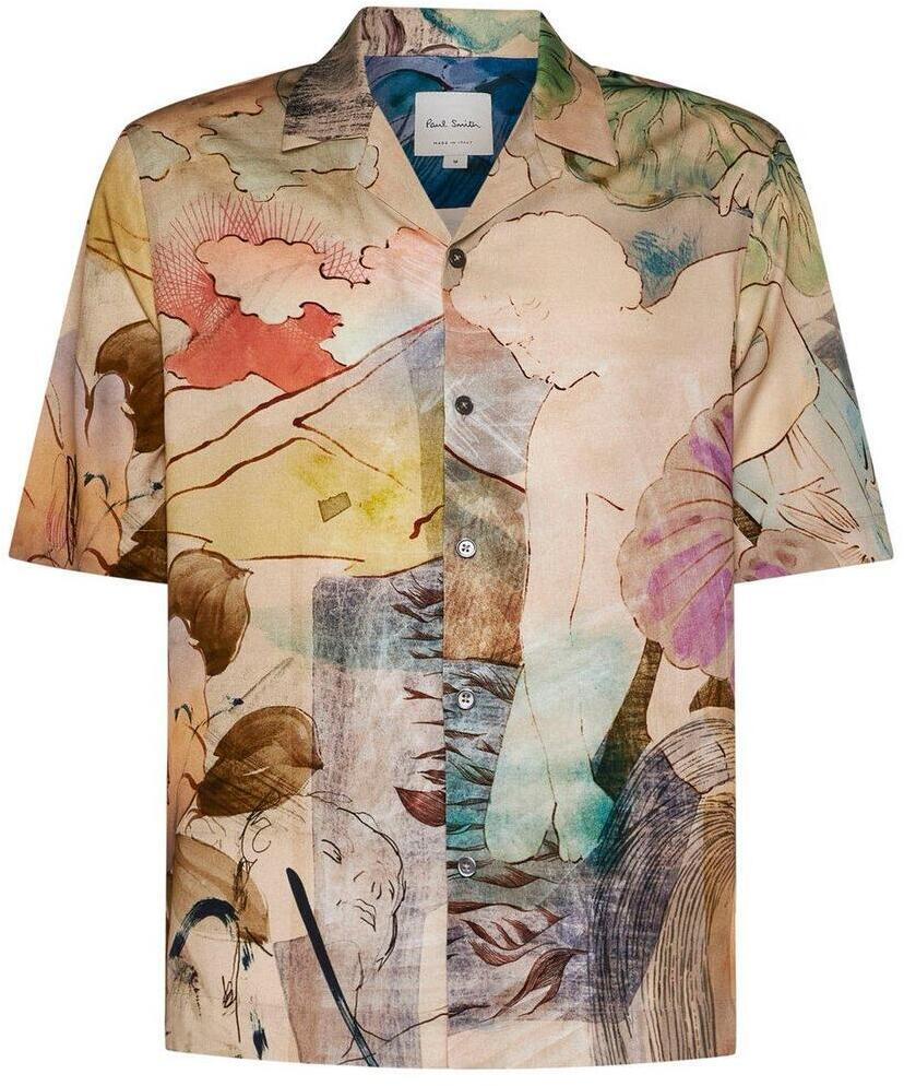 PAUL SMITH ポールスミス ベージュ BEIGE シャツ メンズ 春夏2024 M1R905U M0225060 【関税・送料無料】【ラッピング無料】 iaのサムネイル