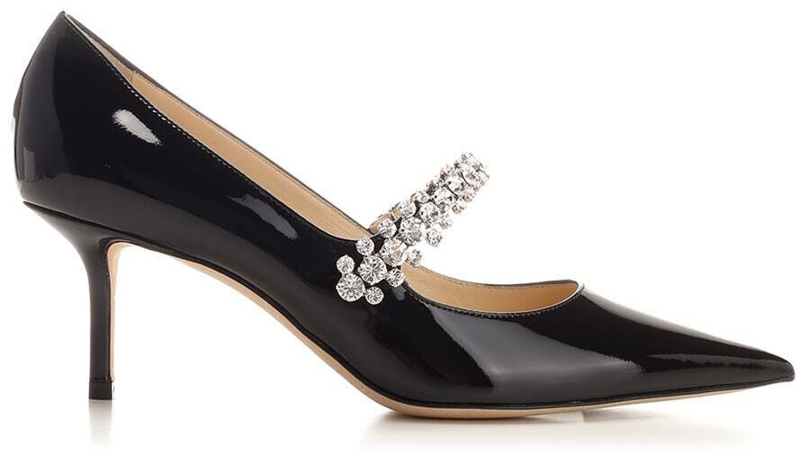 【土日限定クーポン配布中！】 JIMMY CHOO ジミーチュウ ブラック Black フラットシューズ レディース 春夏2024 BING PUMP 65 PAT BLACK 【関税・送料無料】【ラッピング無料】 ia