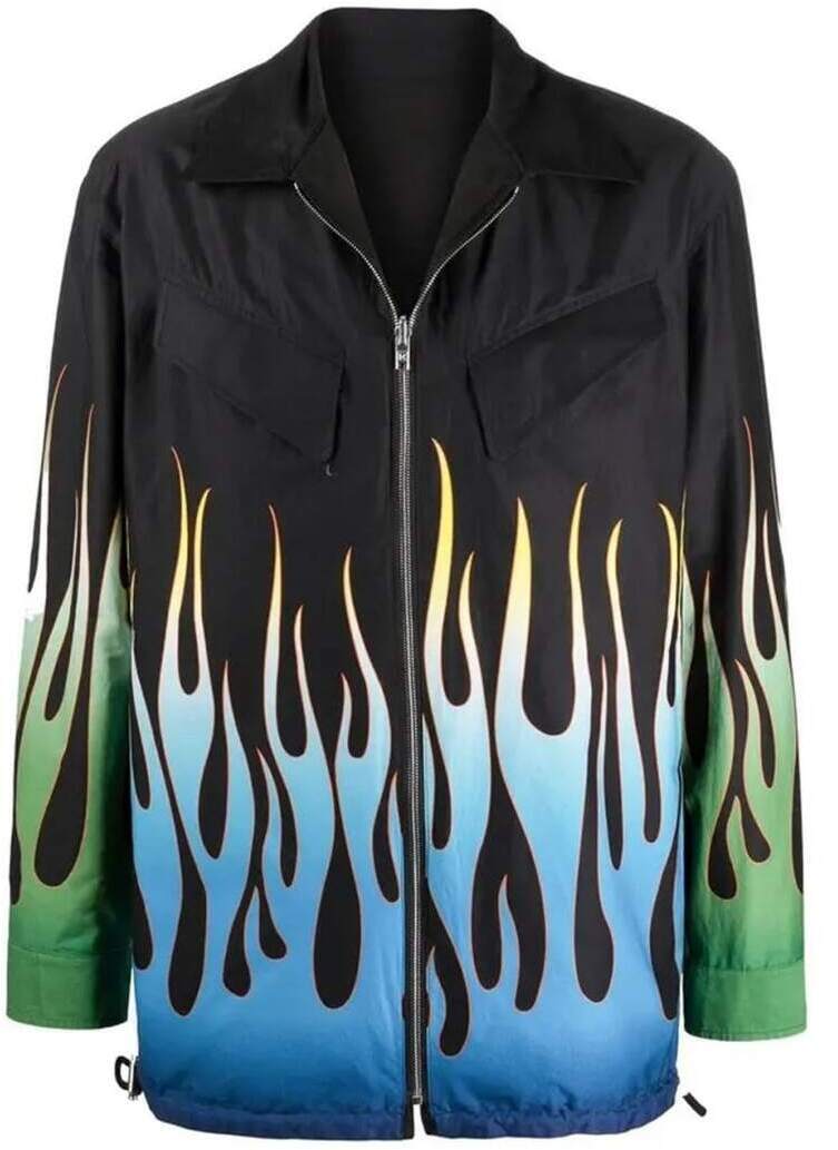 【三連休限定！1,000円OFFクーポン配布中！】 KENZO ケンゾー ブラック Black ジャケット メンズ 秋冬2023 5BL050 9CD_99 【関税・送料無料】【ラッピング無料】 iaのサムネイル