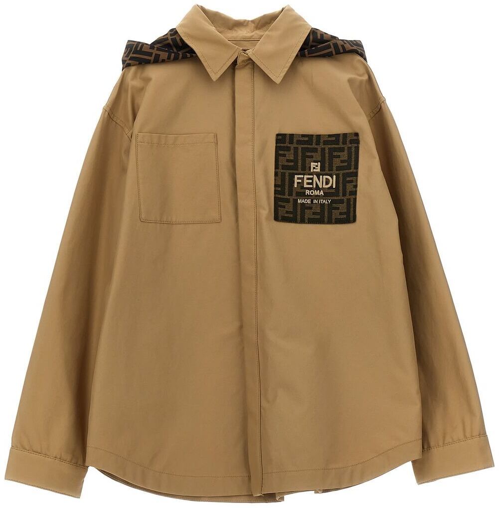 FENDI FENDI ベージュ Beige ジャケット ボーイズ 春夏2024 JMA296AG1WF1F4G 【関税・送料無料】【ラッピング無料】 ia