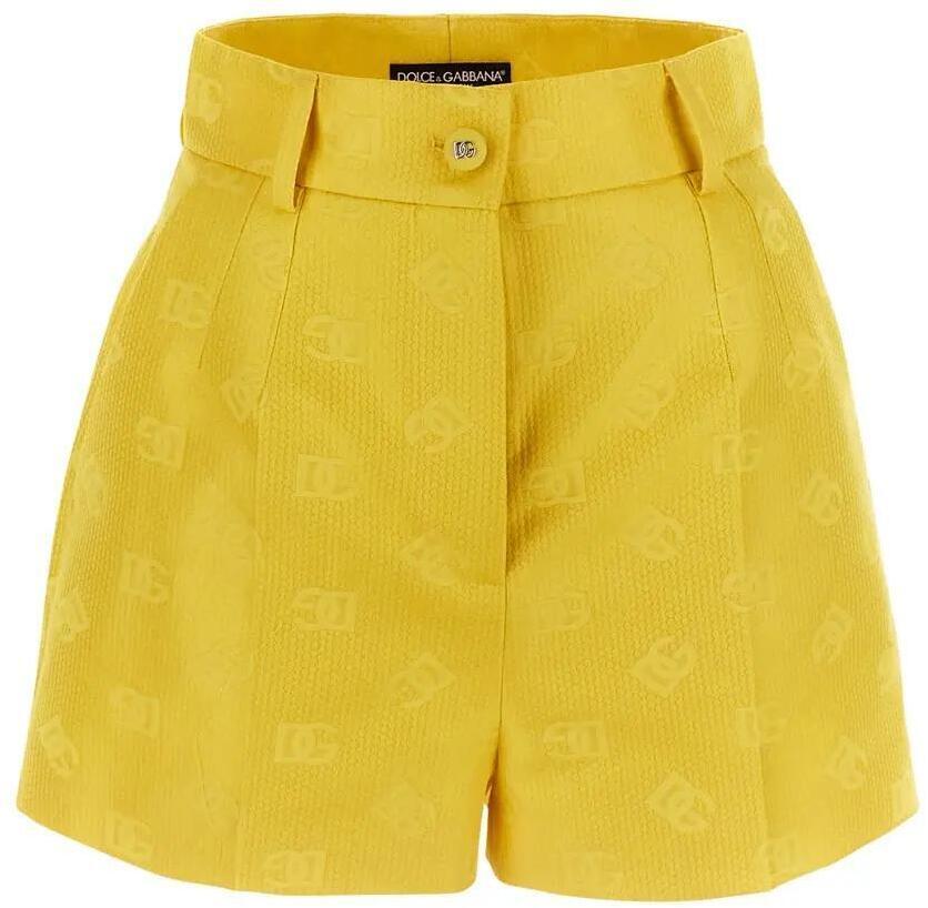 DOLCE&GABBANA ドルチェ&ガッバーナ イエロー YELLOW ショーツ レディース 春夏2024 FTBVHT HJMOWA3776 【関税・送料無料】【ラッピング無料】 ia