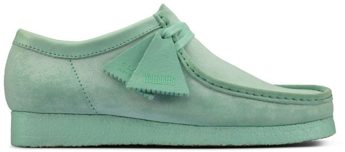 CLARKS クラークス グリーン Green フラットシューズ レディース 春夏2023 156626 0001_MINT 【関税・送料無料】【ラッピング無料】 ia