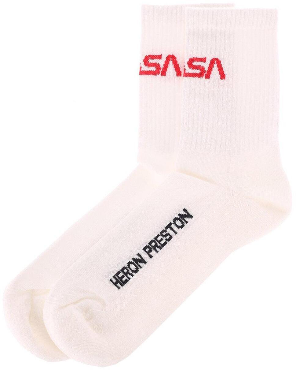 HERON PRESTON ヘロン プレストン ホワイト White ソックス メンズ 春夏2024 HMRA002F197690210120 【関税・送料無料】【ラッピング無料】 ia