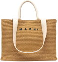 【15,000円以上1,000円OFF!!】 MARNI マルニ ベージュ Beige トートバッグ メンズ 春夏2024 SHMQ0034U1P3860Z0R42 【関税・送料無料】【ラッピング無料】 ia