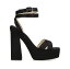 JIMMY CHOO ߡ奦 ֥å black ˡ ǥ ղ2023 GAIA140SAT_BLACK ڴǡ̵ۡڥåԥ̵ ia