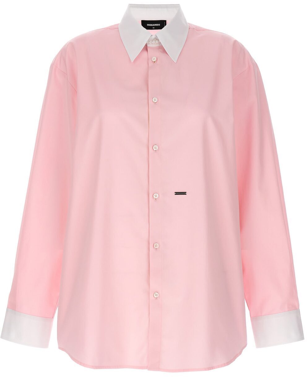 DSQUARED2 ディースクエアード ピンク Pink シャツ レディース 春夏2024 S72DL0745S36275249 【関税・送料無料】【ラッピング無料】 ia