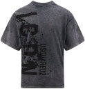 【15,000円以上1,000円OFF!!】 DSQUARED2 ディースクエアード ブラック Black Tシャツ メンズ 春夏2024 S79GC0085S21600_814 【関税・送料無料】【ラッピング無料】 ia