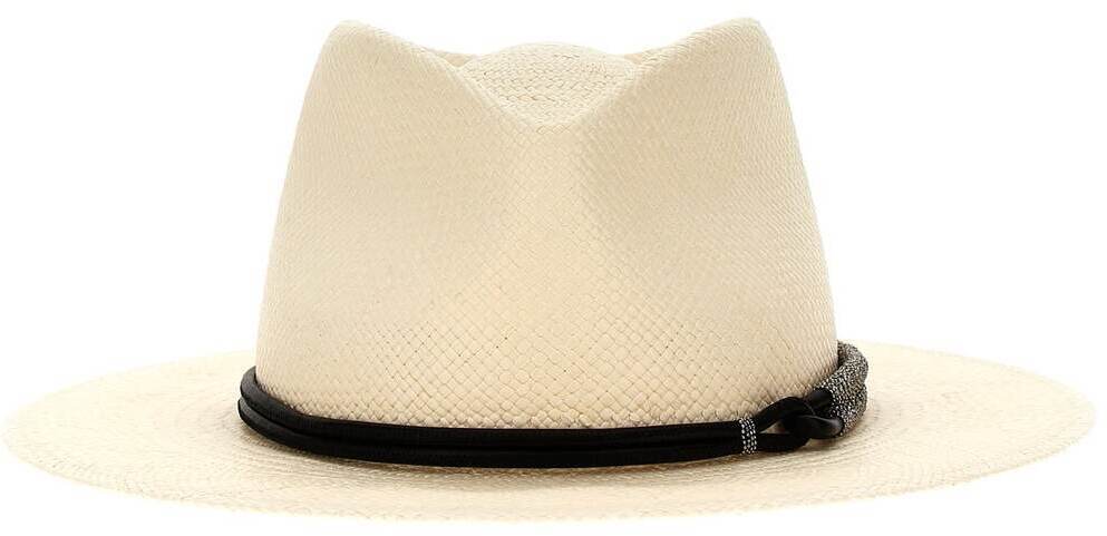 BRUNELLO CUCINELLI ブルネロクチネリ ホワイト White 帽子 レディース 春夏2024 MCAP90082_CFJ78 【関税・送料無料】【ラッピング無料】 ia