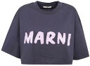  MARNI マルニ Tシャツ レディース 春夏2024 THJE0301P1.USCS11 L2B99 BLUBLACK  ia